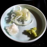 蕎麦専門店 愉庵 - 薬味３種