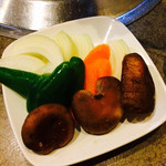 焼肉ホドリ - 焼き野菜