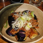 平成大衆酒場　やきとん　じゃんじゃん - 肉味噌は茄子Verもあります。