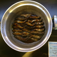 伊勢宮川の里 鄙茅 - 鮎の甘露煮　大鍋