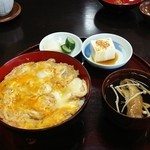 菊そば - 親子丼