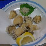 黄金寿司 - アワビの唐揚げ！？