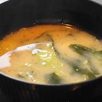 なごみ - 丼の味噌汁