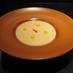 バスク風の白ネギとたらのスープ(2016.02)