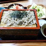 Araragi - 野菜天ぷらざるそば大盛