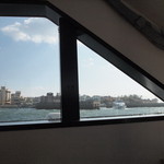 上海荘 - 船から日間賀島を見る