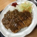 食事処 ときわ - カツカレーライス（８１０円）２０１６年２月