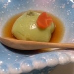 北新地 穂の河 - 雨水胡麻豆腐