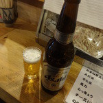 いどや - 大瓶ビール（アサヒ）360円（税込）