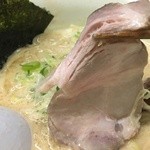 らーめん 会 - 豚鶏節らーめん チャーシュー=肉の味で勝負！ 2016.2.22 Mon.
