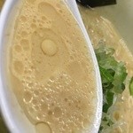 らーめん 会 - 豚鶏節らーめん  スープUP
      久々にヤラレタ〜2016.2.22 Mon.