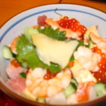 日本料理 ざぜん - 海鮮ちらしアップ