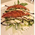 メモリアル山鹿イタリー亭 - モッツァレラチーズのカプレーゼ