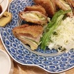 多古菊 - チーズ入りハムカツ