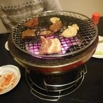 とんや - いい味を出してる七輪