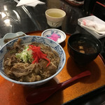 水晶庵 - 飛騨牛牛丼