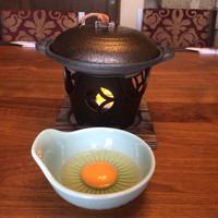名古屋コーチン・旬菜 一鳳 金山本店 - コーチン彩り膳(すき焼き陶板)