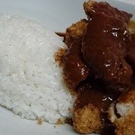 ハンター - カツライスノーマル♬肉はひれ肉でさっぱりして旨い♬