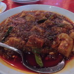 四川麻婆豆腐１０５０円