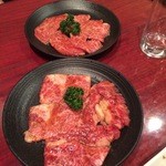 焼肉ジャンジャン - カルビとロース各￥８３２
