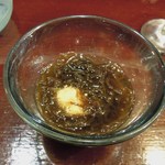 酒肴商店 アジト - もずく