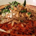 麺飯食堂 なかじま - 今週の限定麺『担々麺とミニ焼肉丼のセット』(辛め)(830円)