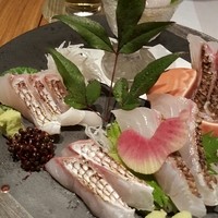 銀座　遠音近音 - 鯛の塩叩き！これが一番美味しかった