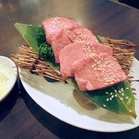 焼肉グレート 宇都宮駅前店 - 上タン塩。