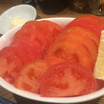 もつ焼き ねぎぼうず - H28.02.03 トマトスライス