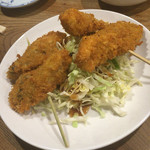 もつ焼き ねぎぼうず - H28.02.03 カキフライ