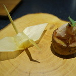 セララバアド - セロリアック　折り鶴　フォアグラ