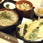 水車 - 春野菜の天ぷら御膳２０１６年版☆