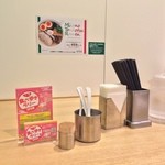 カーザ ルカ - カウンター席はこんな感じ