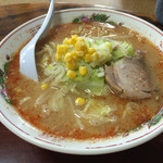 喜八 - H28.01.30 味噌ラーメン 並盛 中辛