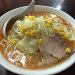 喜八 - H28.01.30 味噌ラーメン 中盛 中辛 