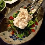 炭火焼鳥あずま - 豆富サラダ