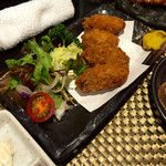 炭火焼鳥あずま - カキフライ