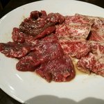 東京苑 - ロース＆ハラミ　各￥７８０