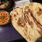 ネパールキッチン Kathmandu - 折りたたまれているけど広げるとすご～く大きい