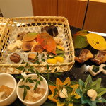 にしがも 神橋 - 焼き八寸