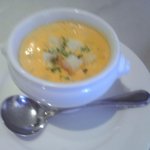 ビストロ旬亭 - ランチのスープ