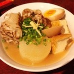 島おでん780円（てびち入ってます）