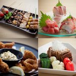 Yakitori Toriichi - 4名様～36名様まで！各種宴会ご予約承ります！季節のお料理7品+2時間飲み放題付き3500円