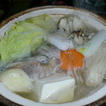 活 紀州本クエ料理 九絵亭 - 天然のクエ鍋です♪良い出汁が出てます～