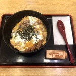 松屋 - 牛とじ丼￥550（’16.02）