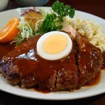 和風グリル 飛鳥 - あすかハンバーグ700円