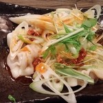 東京豚骨拉麺 ばんから - スパイシー茹で餃子