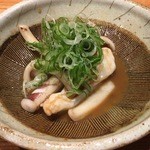 かま田 - アオリイカの酒盗炒め