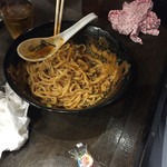 カラシビ味噌らー麺 鬼金棒 - 辛さ鬼増し、シビ鬼増しのスープ完飲