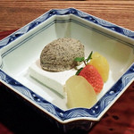 庭園の宿 石亭 - デザート（夕食）